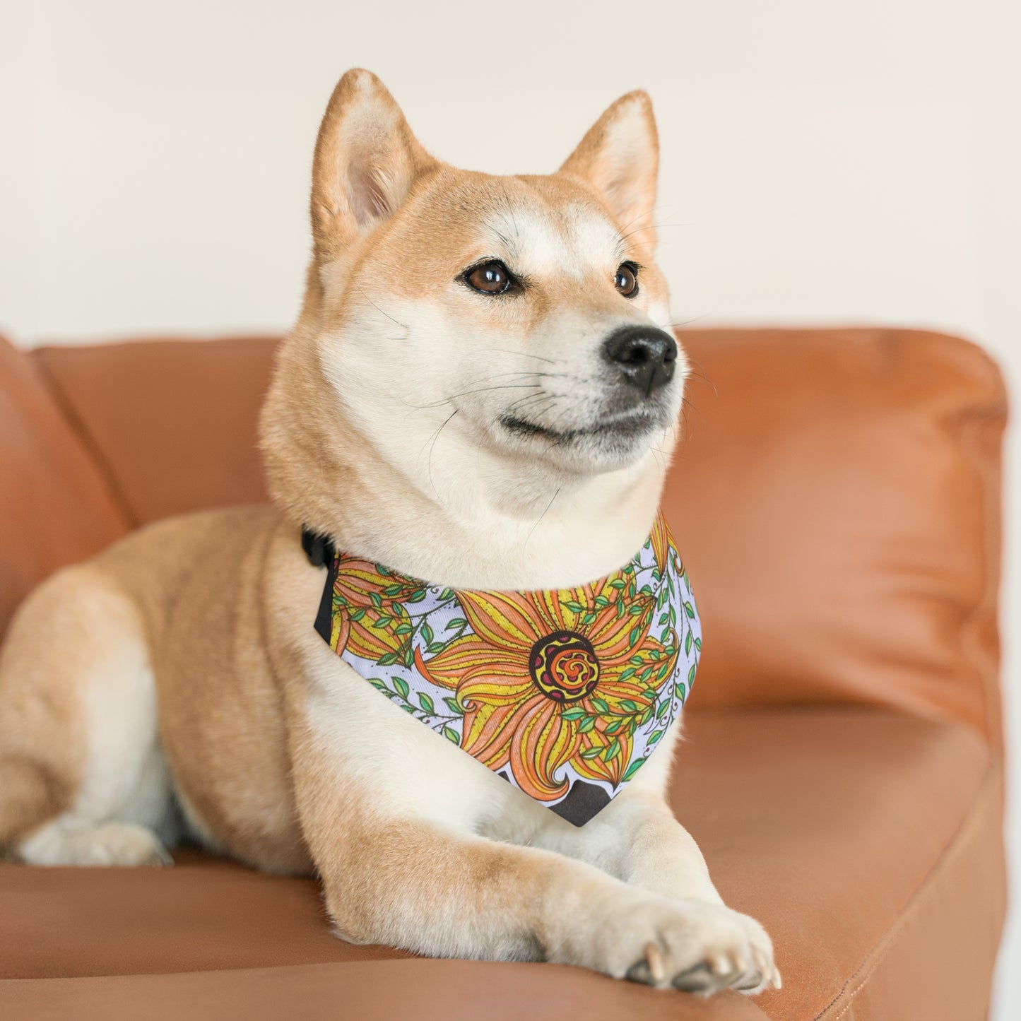 Sunflower - Pet Bandana Collar