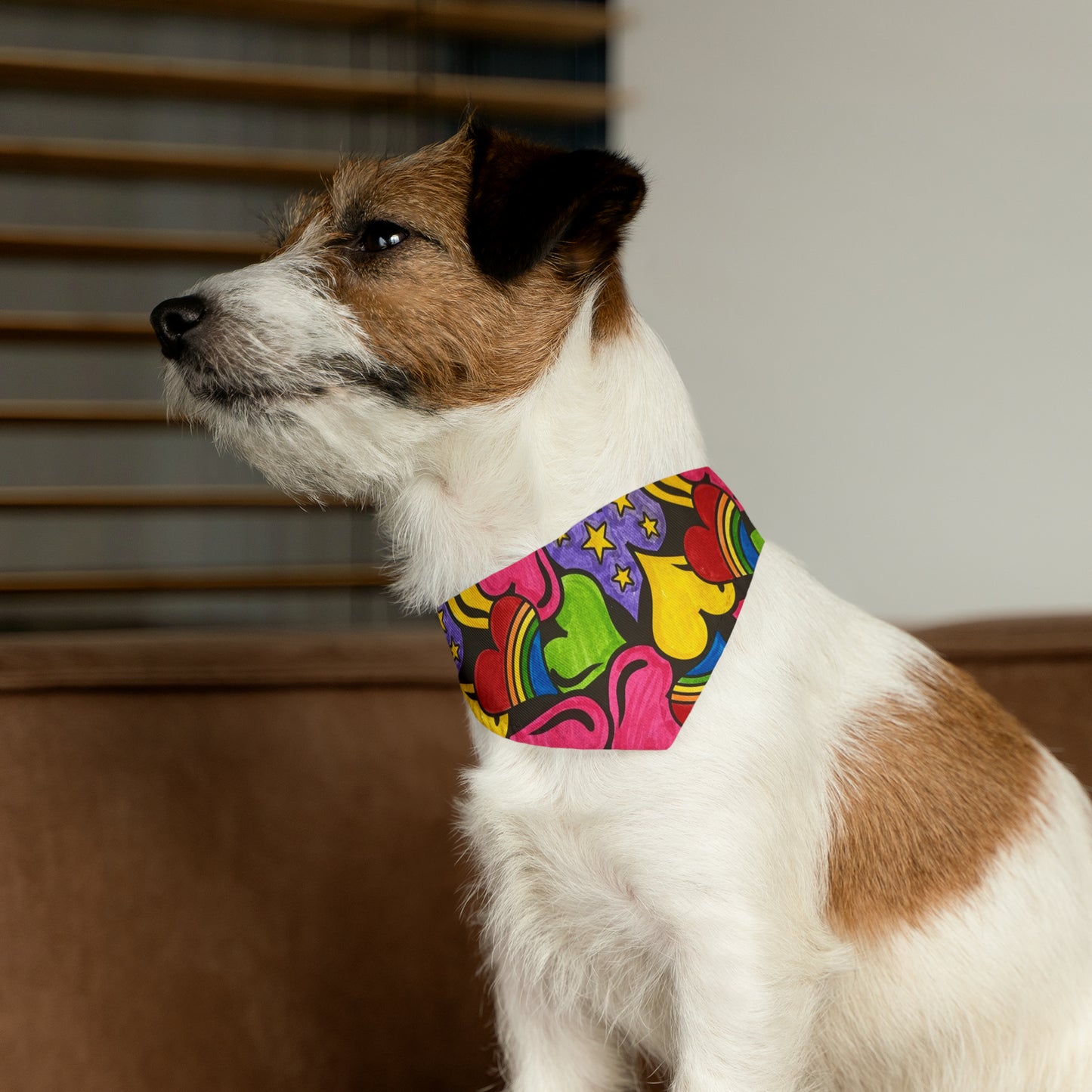 Much Love - Pet Bandana Collar