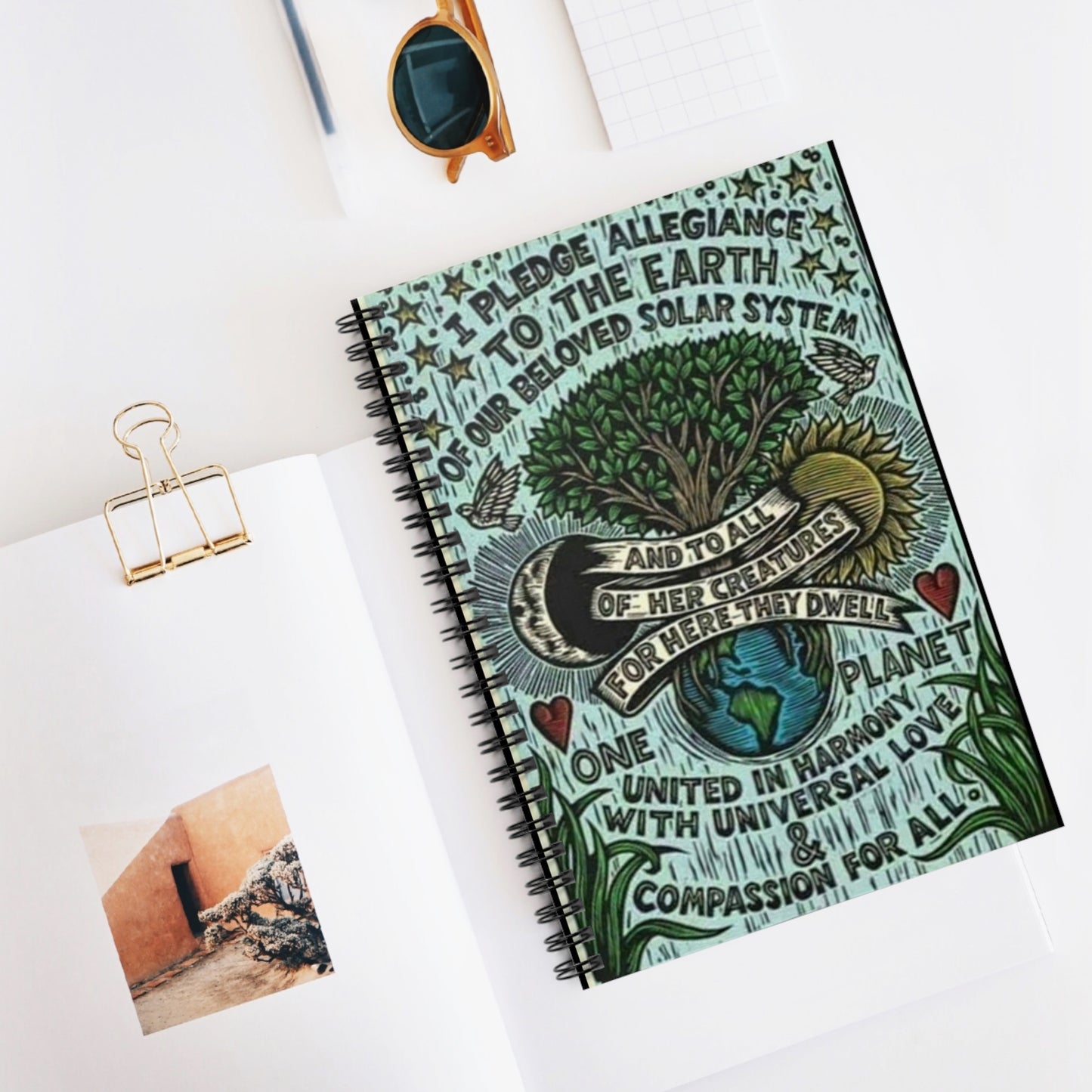Earth - Spiral Notebook
