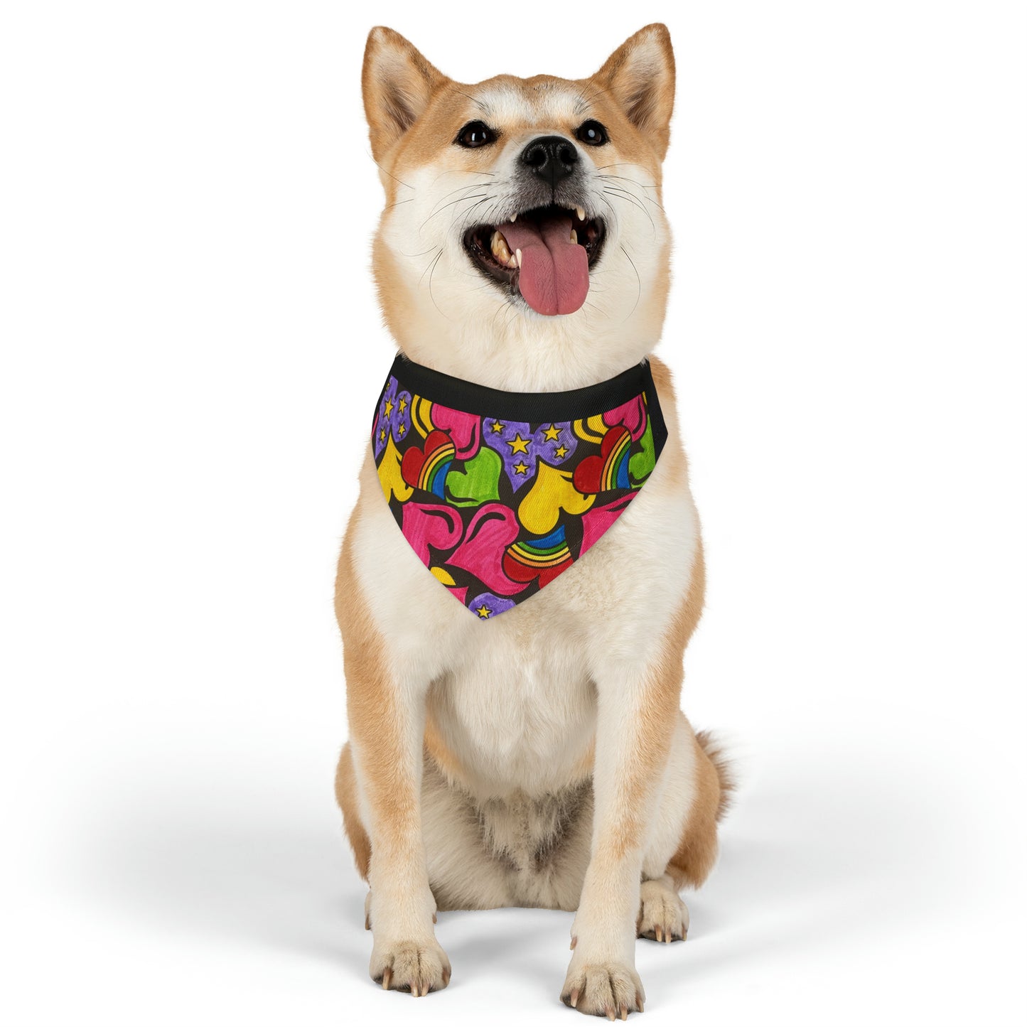 Much Love - Pet Bandana Collar
