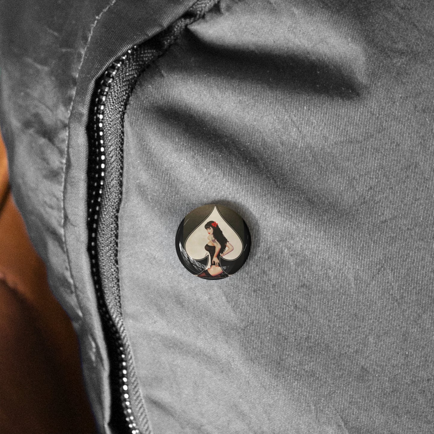 Sexy Spade - Button