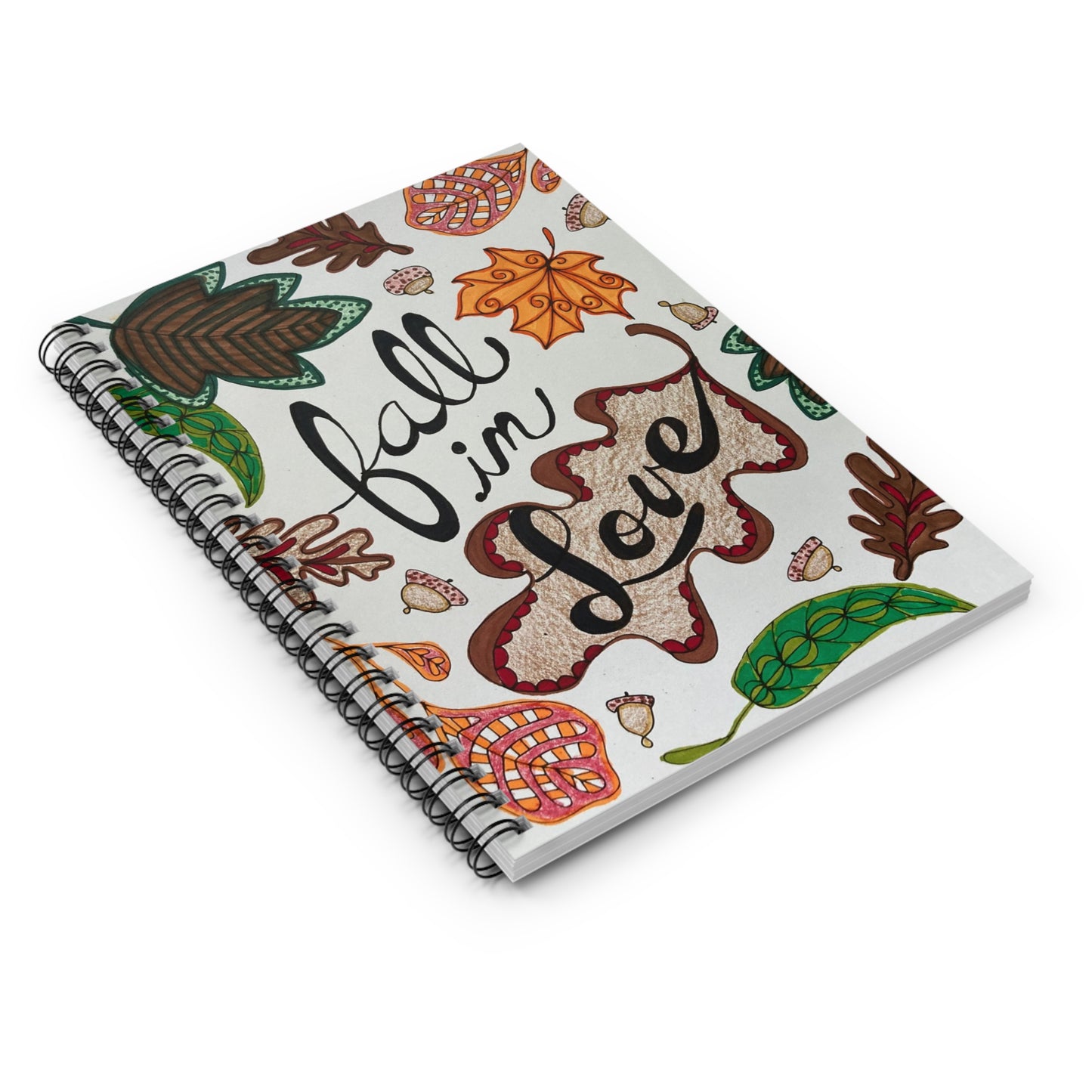 Fall In Love - Spiral Notebook