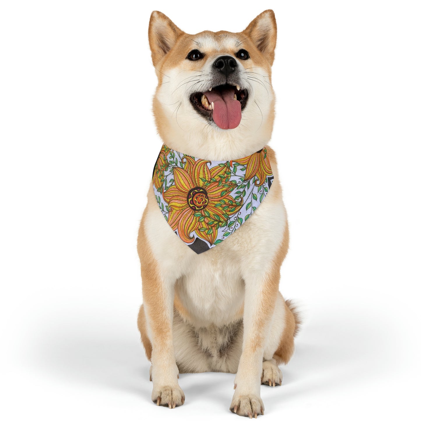 Sunflower - Pet Bandana Collar