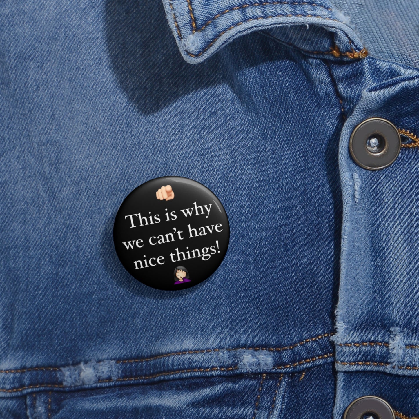 Nice Things - Button