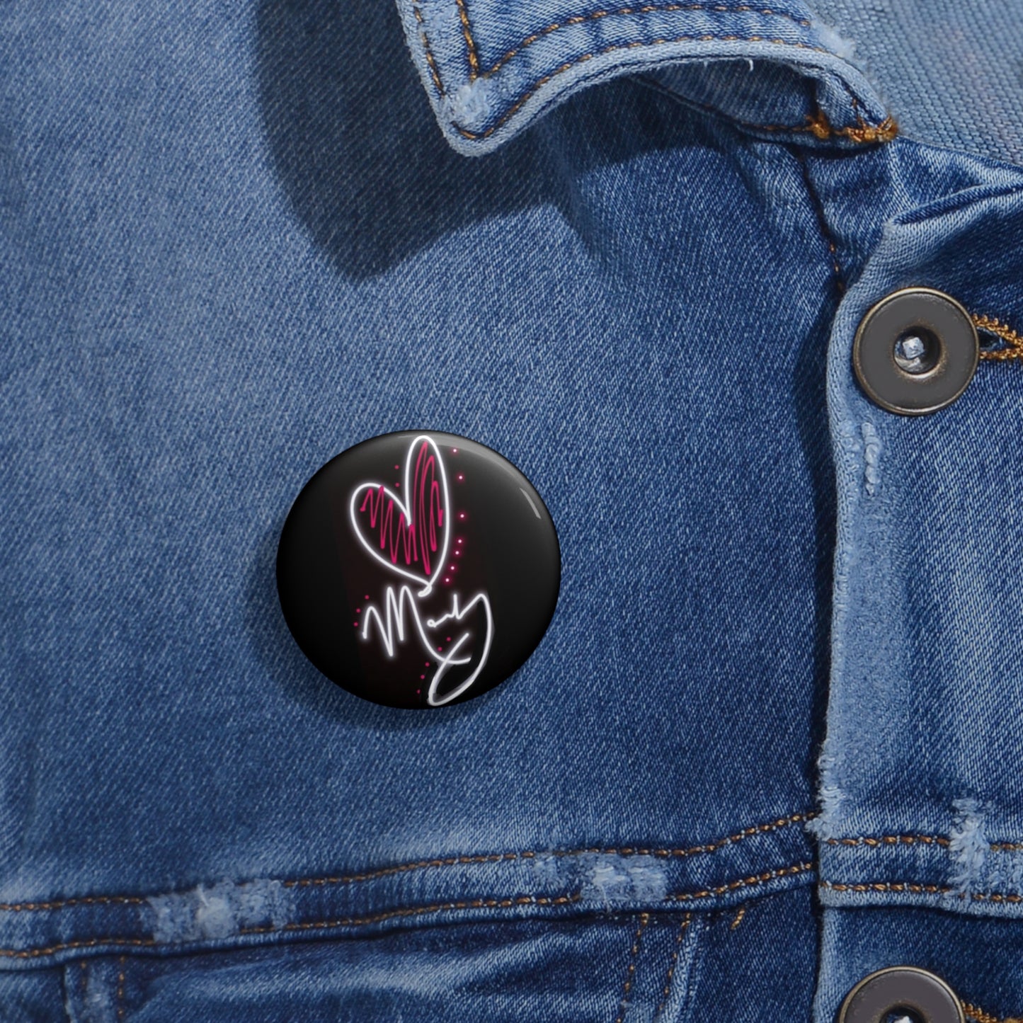Love Always Mandy - Button