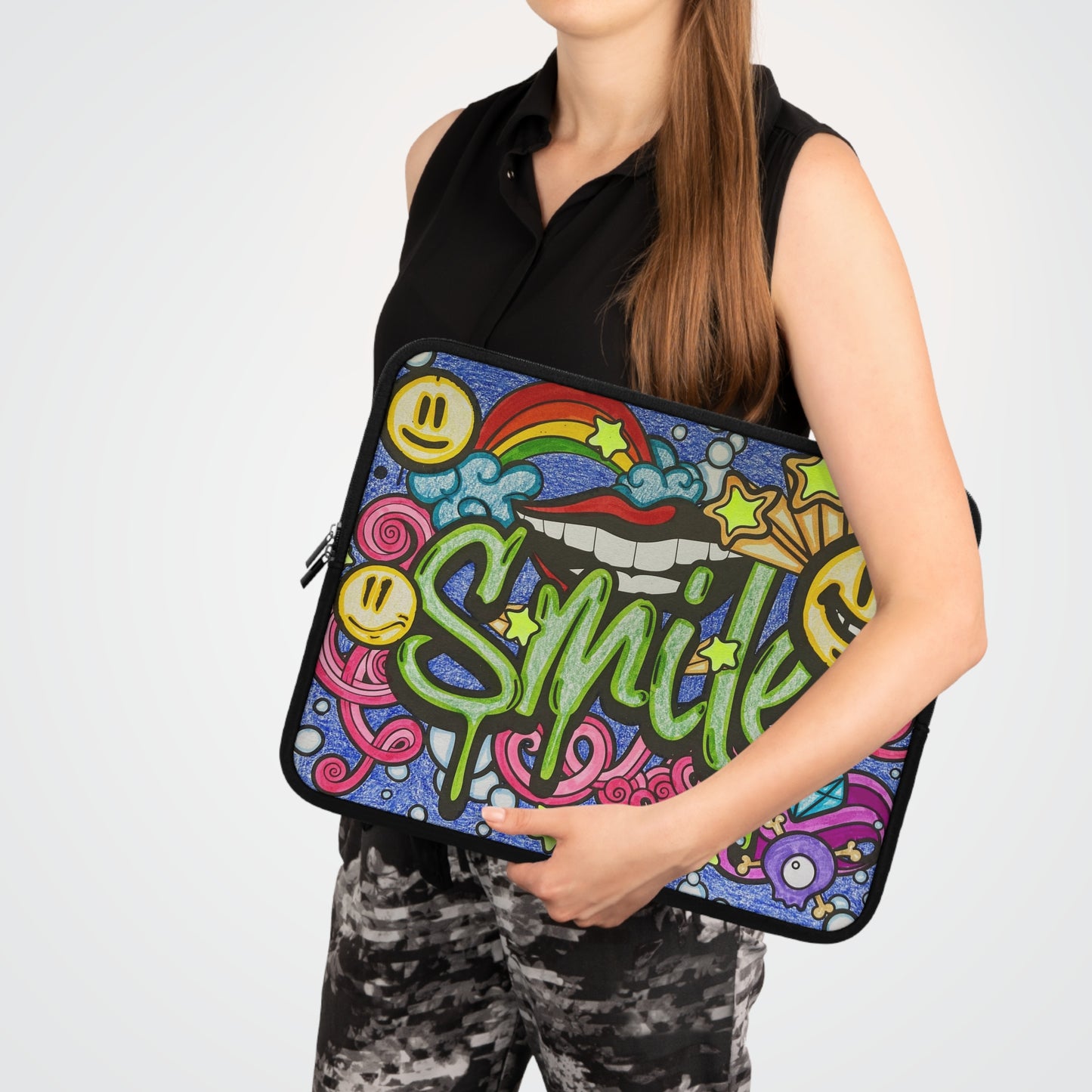 Super Smile - Laptop - Tablet - Tray Sleeve