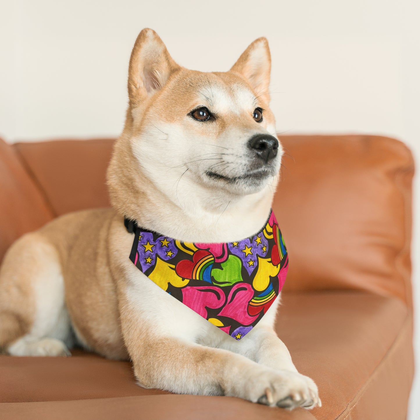 Much Love - Pet Bandana Collar