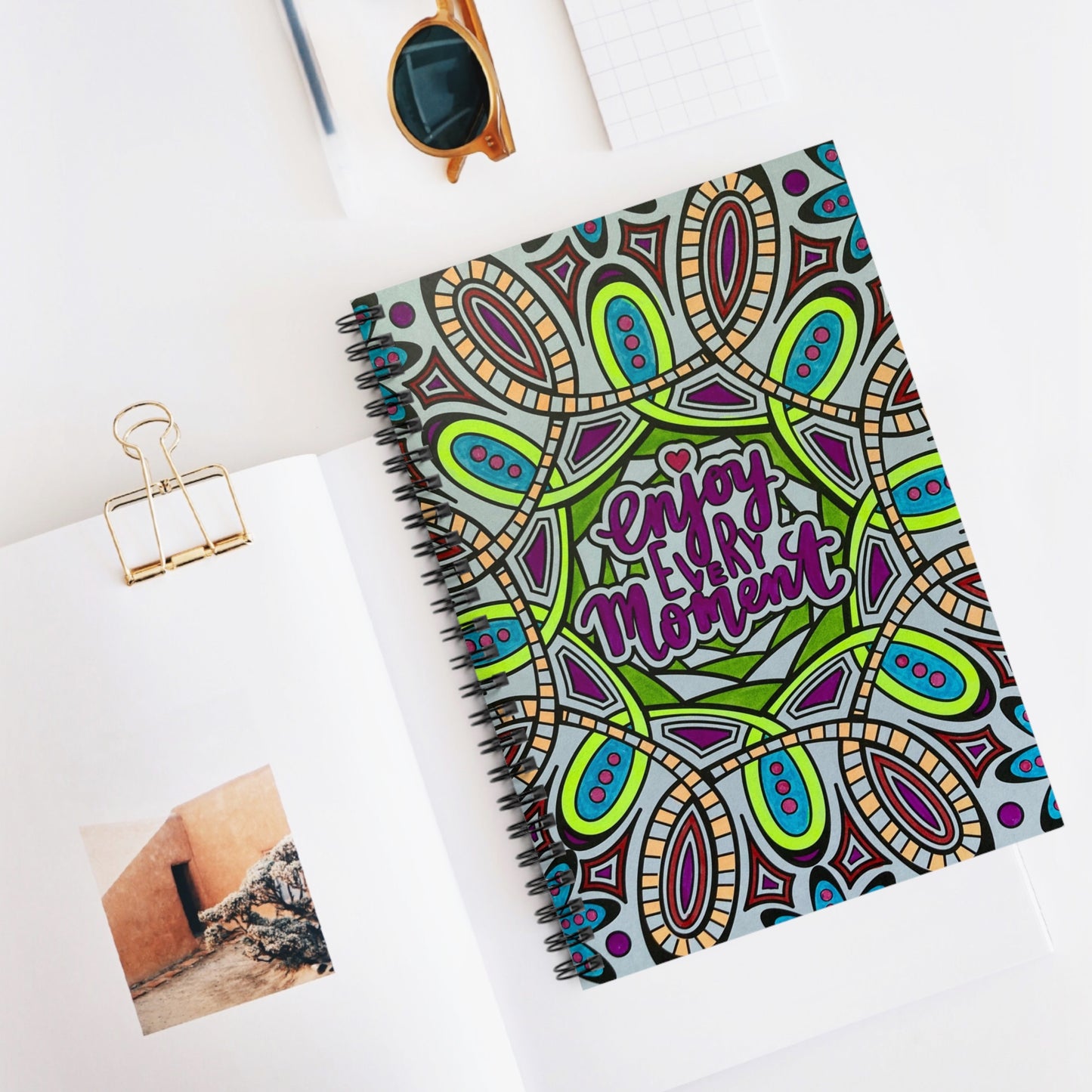 Enjoy - Spiral Notebook