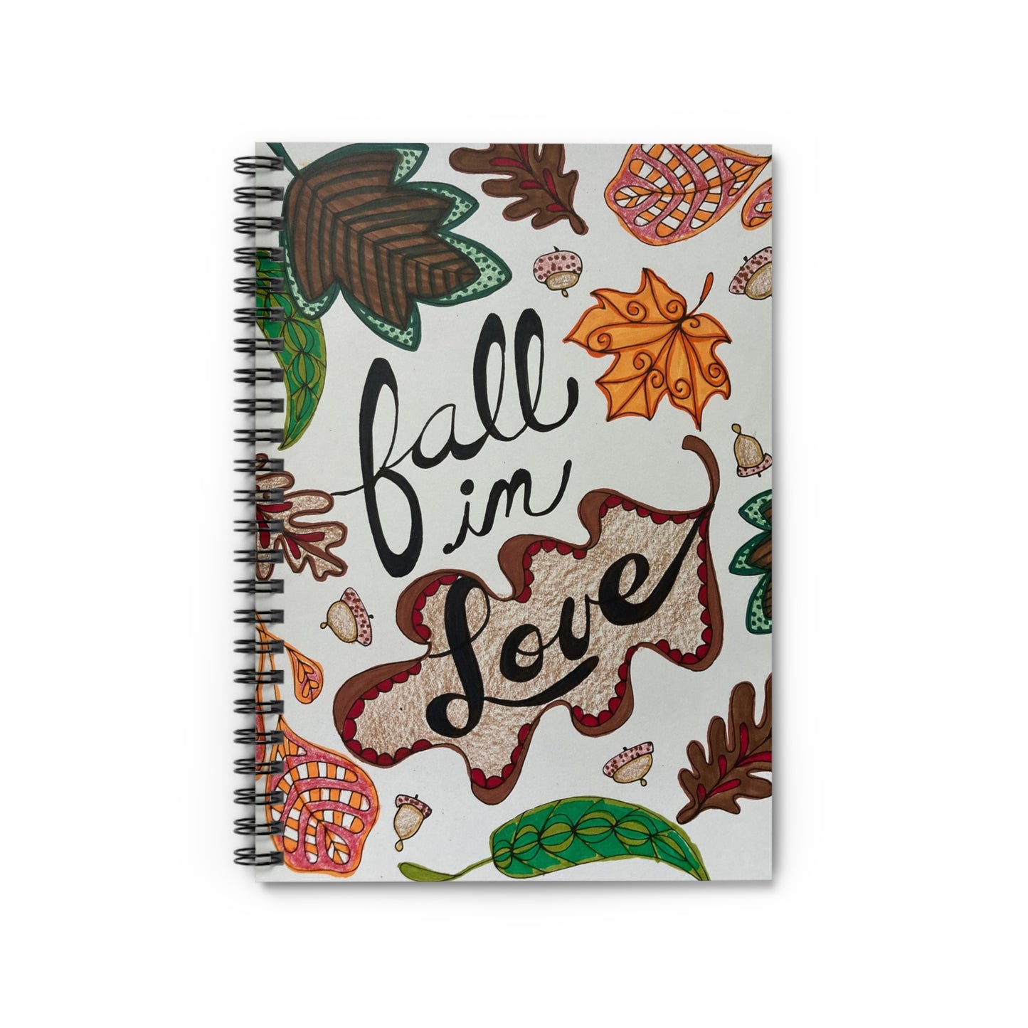 Fall In Love - Spiral Notebook