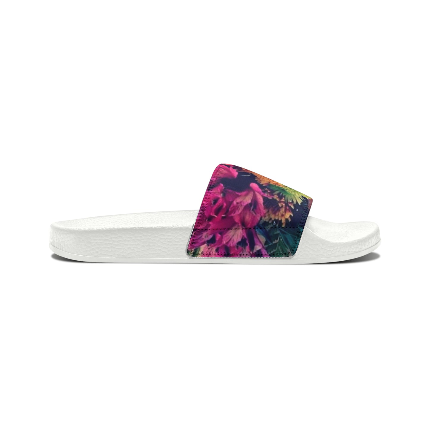 Radiant Blooms - Women's Slide Sandals