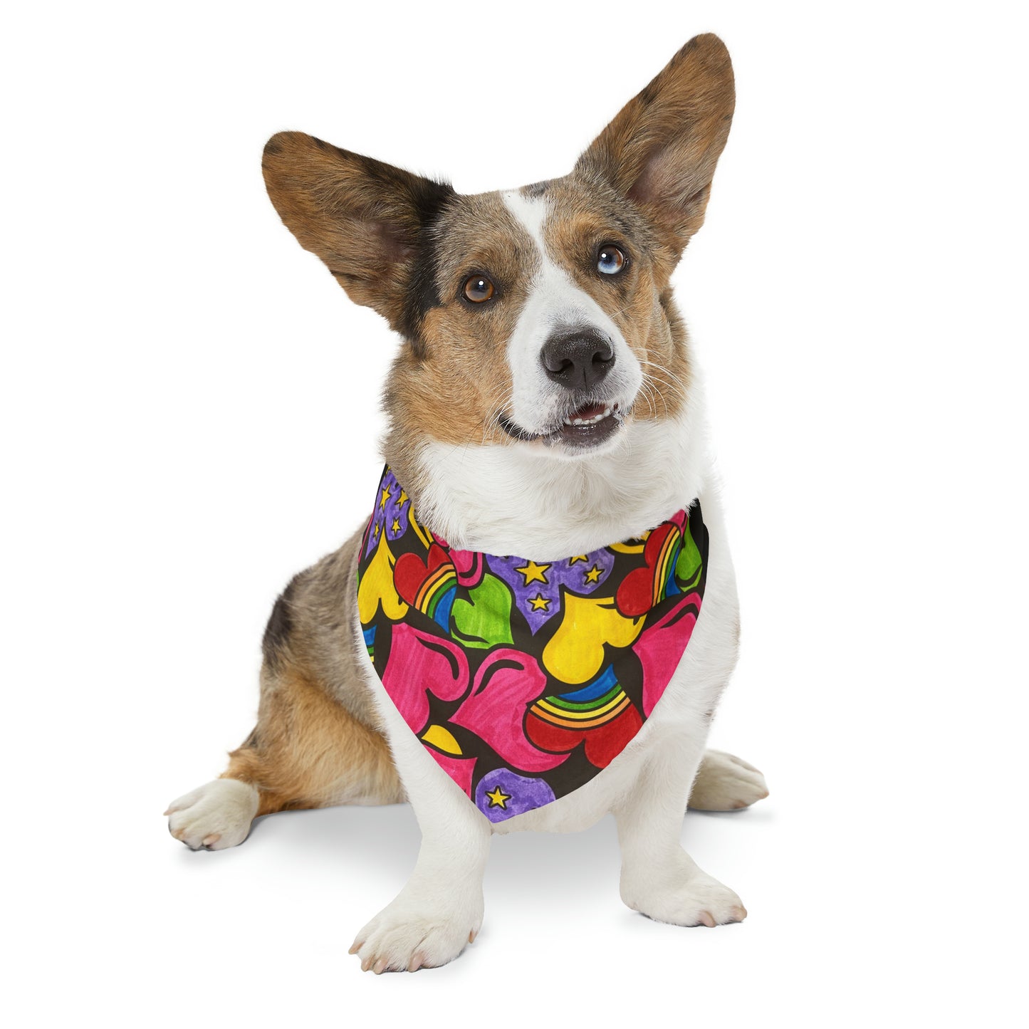 Much Love - Pet Bandana Collar
