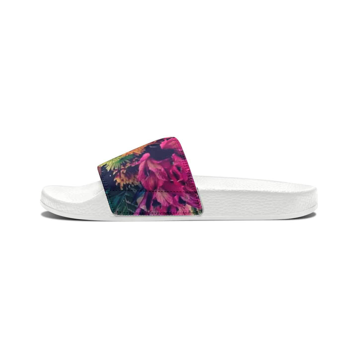 Radiant Blooms - Women's Slide Sandals