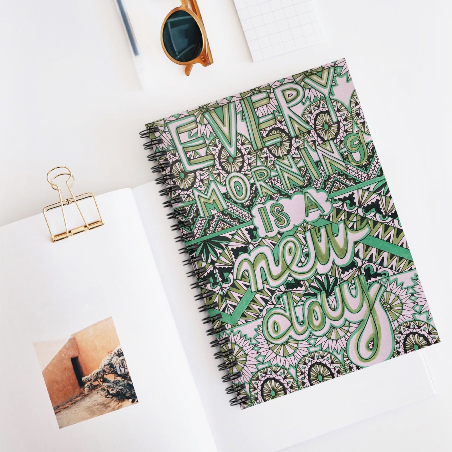 New Day - Spiral Notebook