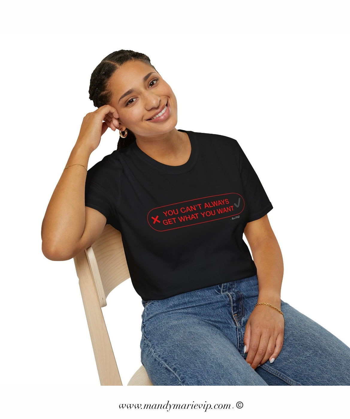 𝓦𝓪𝓷𝓽 ~ 𝓡𝓮𝓭 𝓟𝓲𝓵𝓵 - Unisex Softstyle T-Shirt