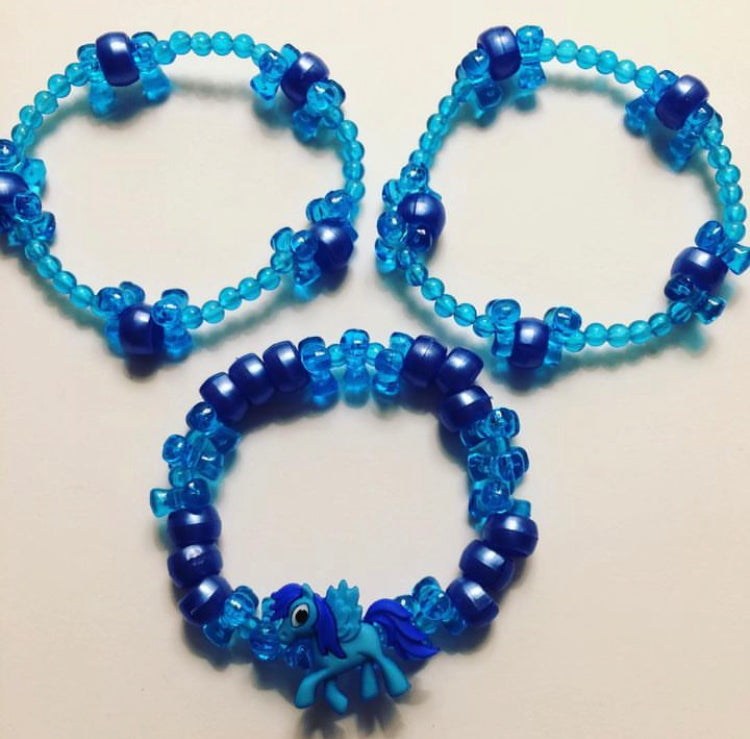 Blue Pegasus - Bracelets - Set