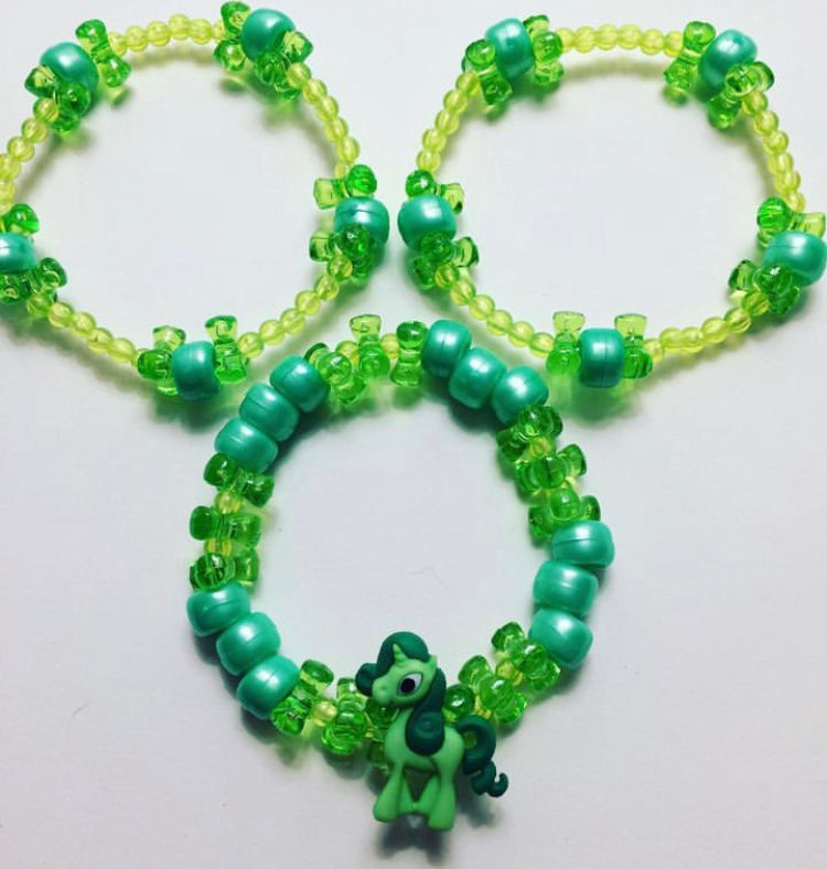 Green Unicorn - Bracelets - Set