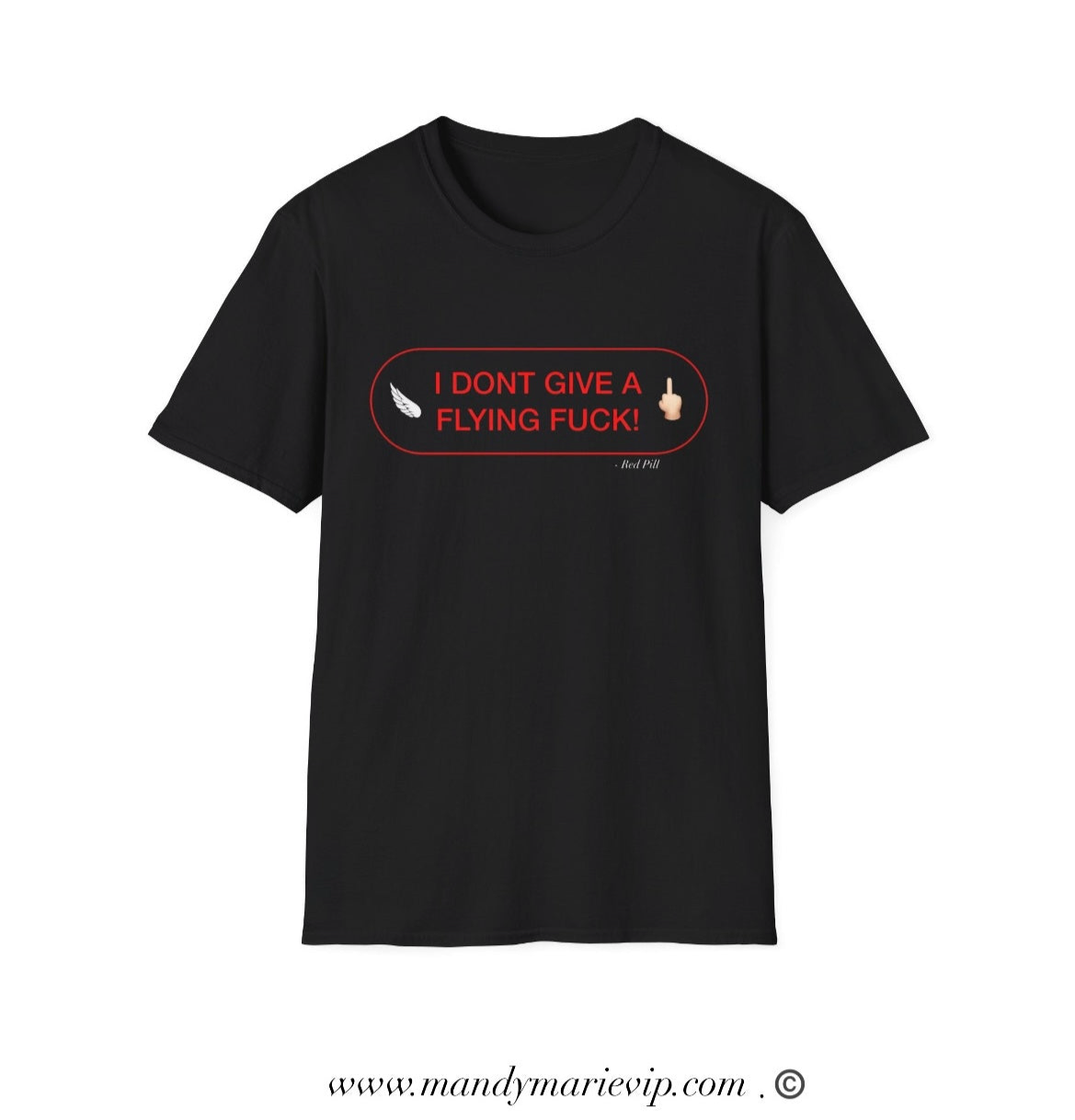 𝓕𝓵𝔂𝓲𝓷𝓰 𝓕 ~ 𝓡𝓮𝓭 𝓟𝓲𝓵𝓵  - Unisex Softstyle T-Shirt