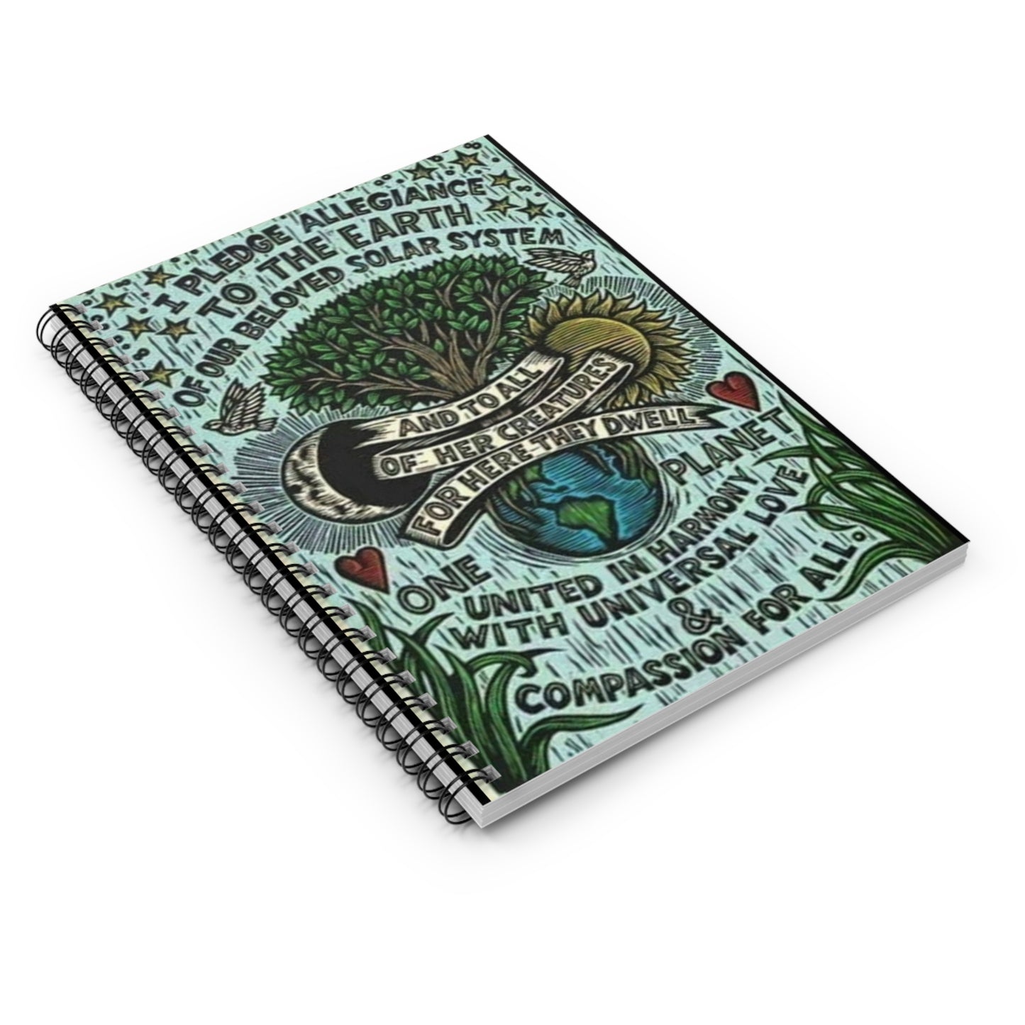 Earth - Spiral Notebook