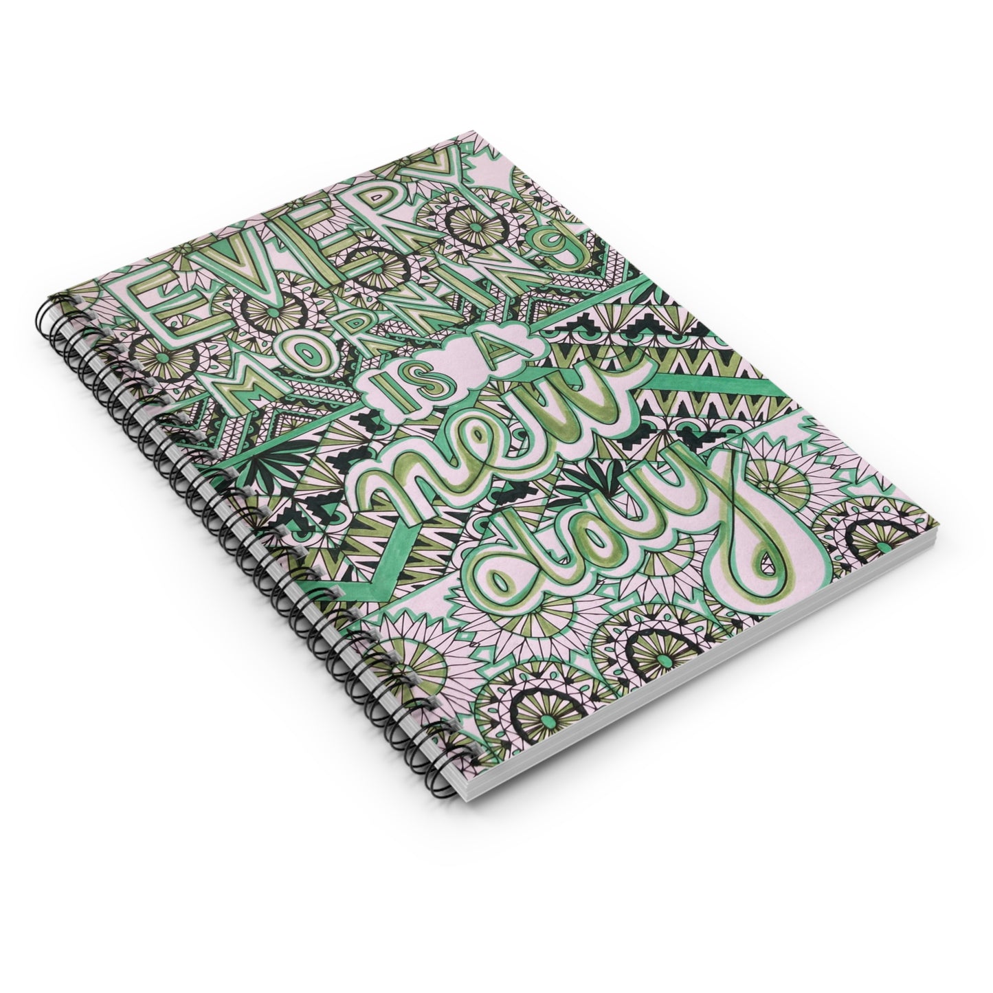 New Day - Spiral Notebook