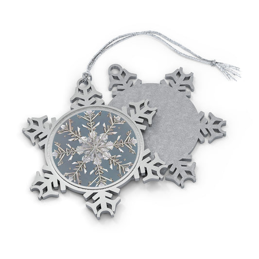 𝓛𝓲𝓰𝓱𝓽  𝓒𝓻𝔂𝓼𝓽𝓪𝓵  𝓢𝓹𝓲𝓻𝓲𝓽  ~ 𝓢𝓷𝓸𝔀𝓯𝓵𝓪𝓴𝓮  Pewter Ornament