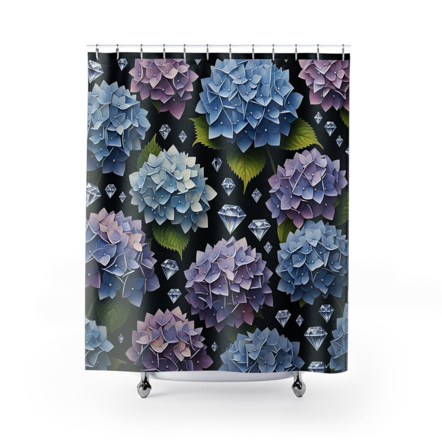 𝓓𝓲𝓪𝓶𝓸𝓷𝓭  𝓗𝔂𝓭𝓻𝓪𝓷𝓰𝓮𝓪  - Shower Curtain