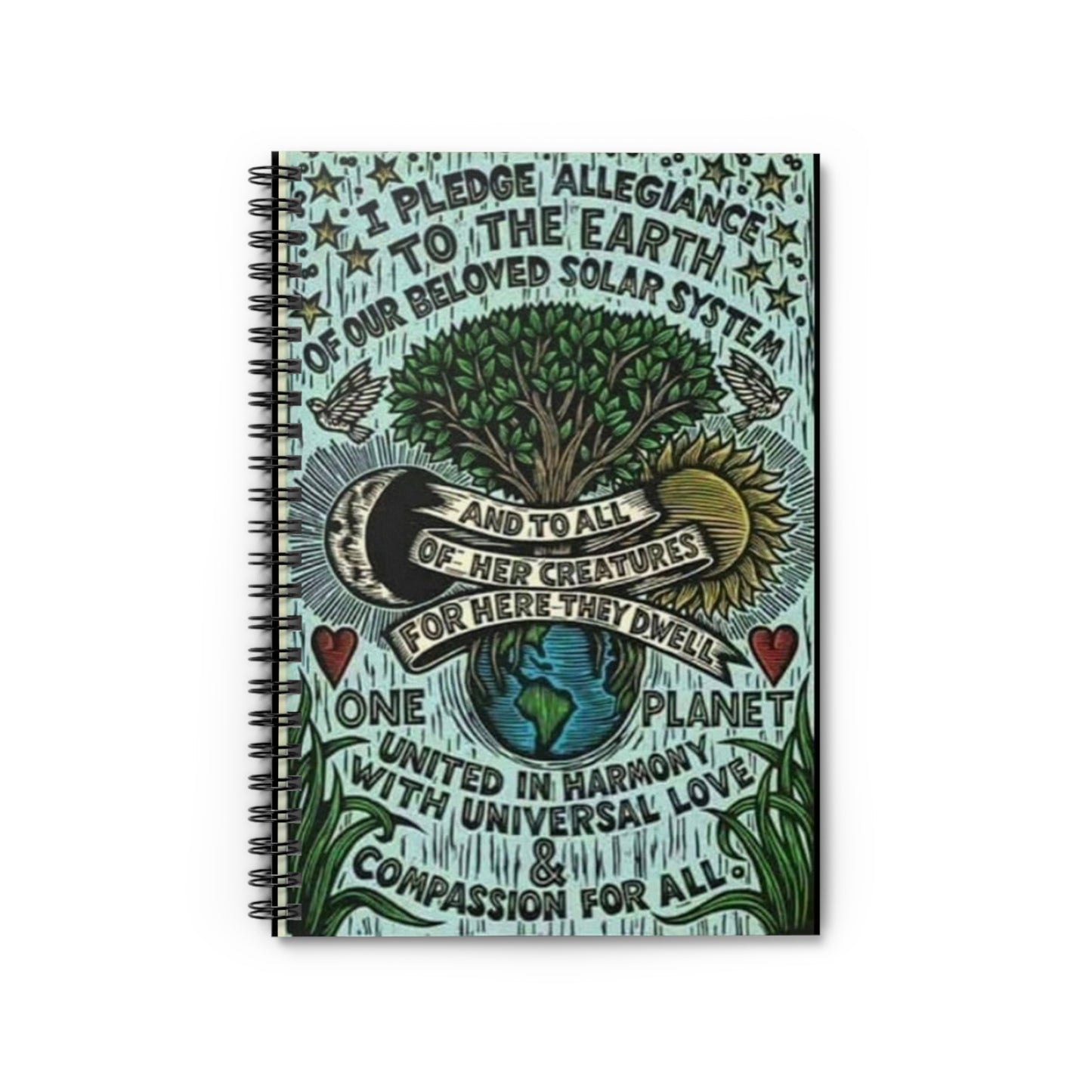 Earth - Spiral Notebook