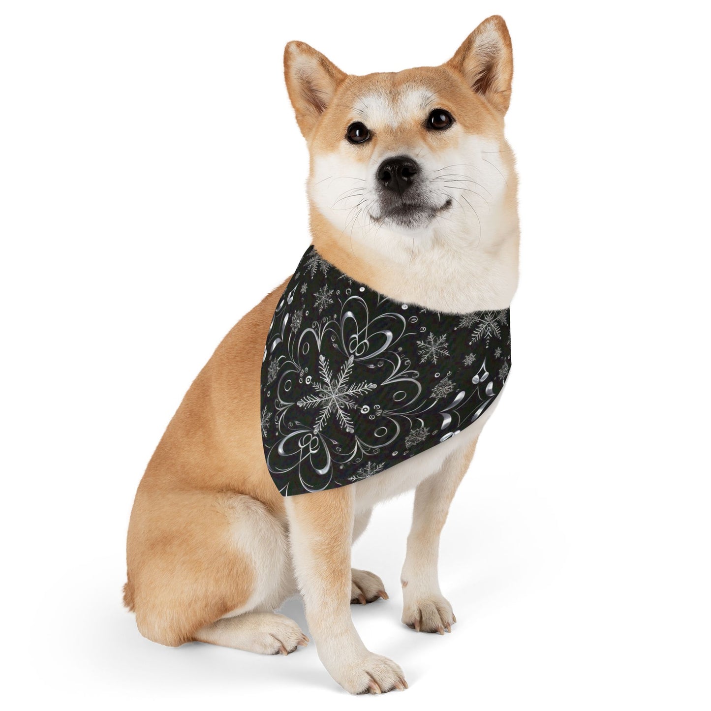 𝓢𝓱𝓲𝓶𝓶𝓮𝓻  𝓢𝓷𝓸𝔀𝓯𝓵𝓪𝓴𝓮𝓼  - Pet Bandana Collar
